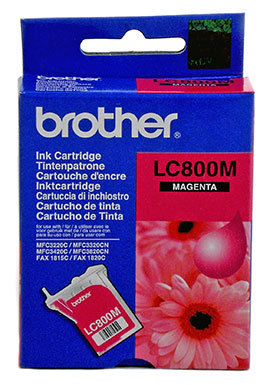 Brother LC800M ink cartridge Original Magenta