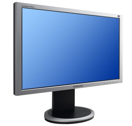 Samsung SyncMaster 205BW, Silver – image 2