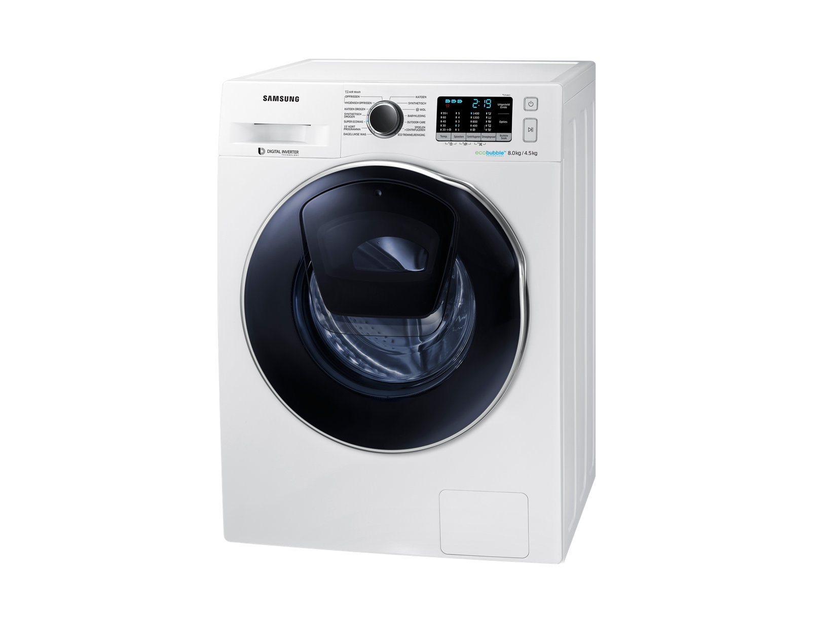 Samsung WD80K5A00OW washer dryer Freestanding Front-load White – image 3