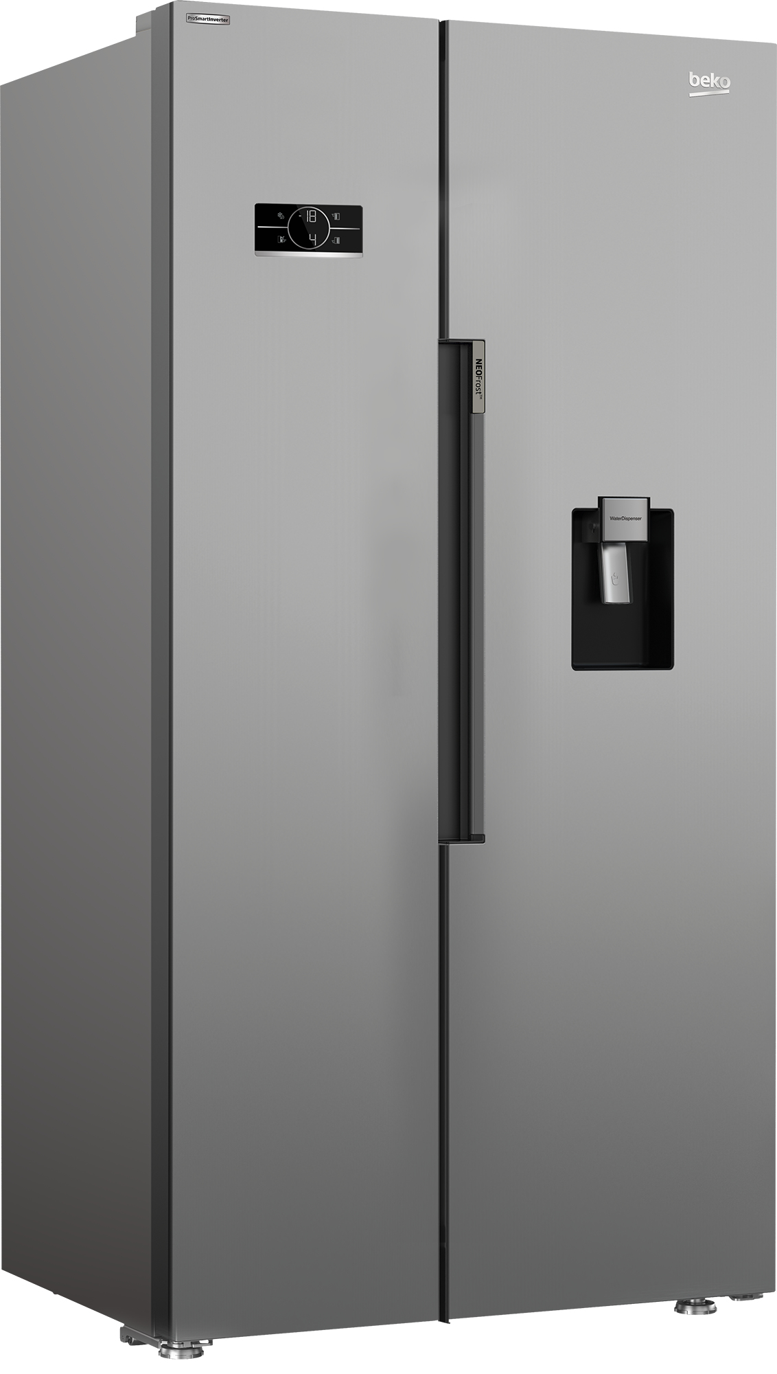 Beko ASD2542VX Freestanding American Style Fridge Freezer with HarvestFreshTM – image 2
