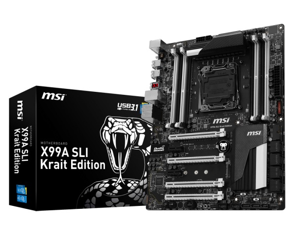 MSI X99A SLI Krait Edition – image 1