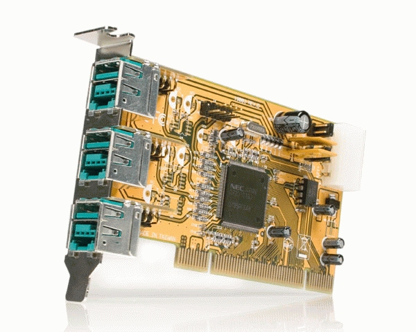 StarTech.com 3 Port PCI 12V Adapter Card – image 2