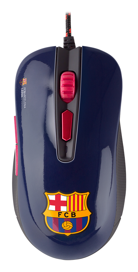 Mars Gaming MCPCHAMPIONBC keyboard Mouse included USB QWERTY Spanish Bordeaux, Navy – image 9