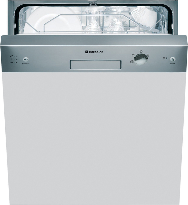 Hotpoint LFS114X dishwasher Semi built-in 12 place settings