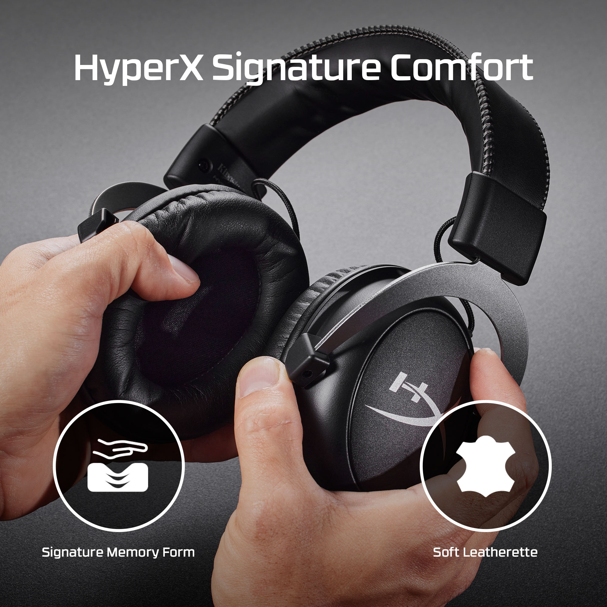 HyperX Cloud II - Gaming Headset (Black-Red) (KHX-HSCP-RD) – image 7