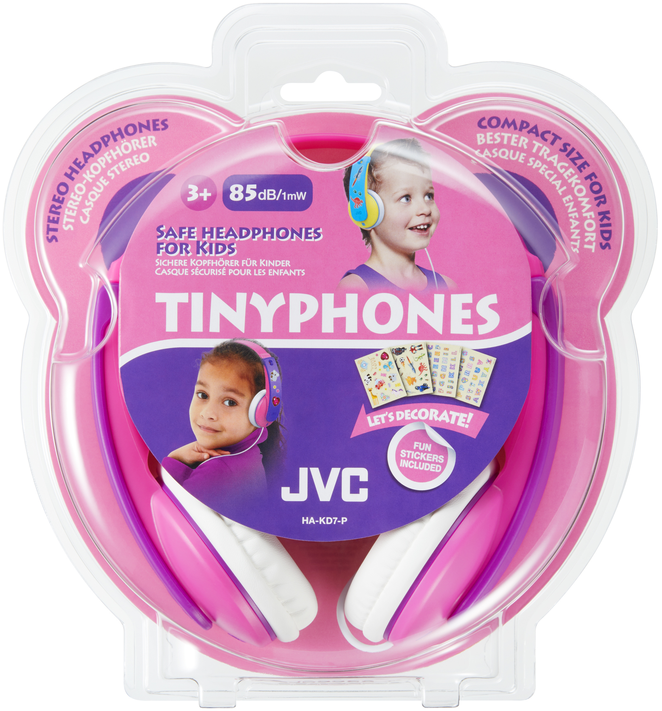 JVC HA-KD7-P-E Headphones Wired Neck-band Music Pink – image 2