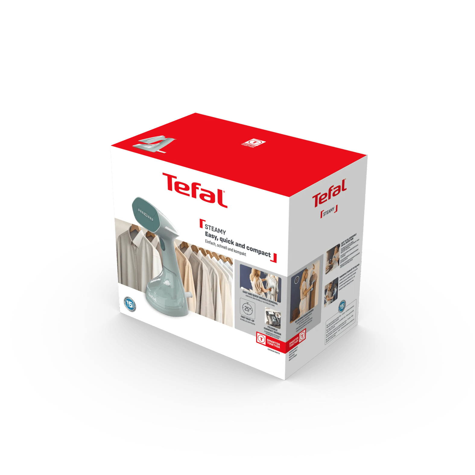 Tefal DT2510E0 garment steamer Handheld garment steamer – image 2