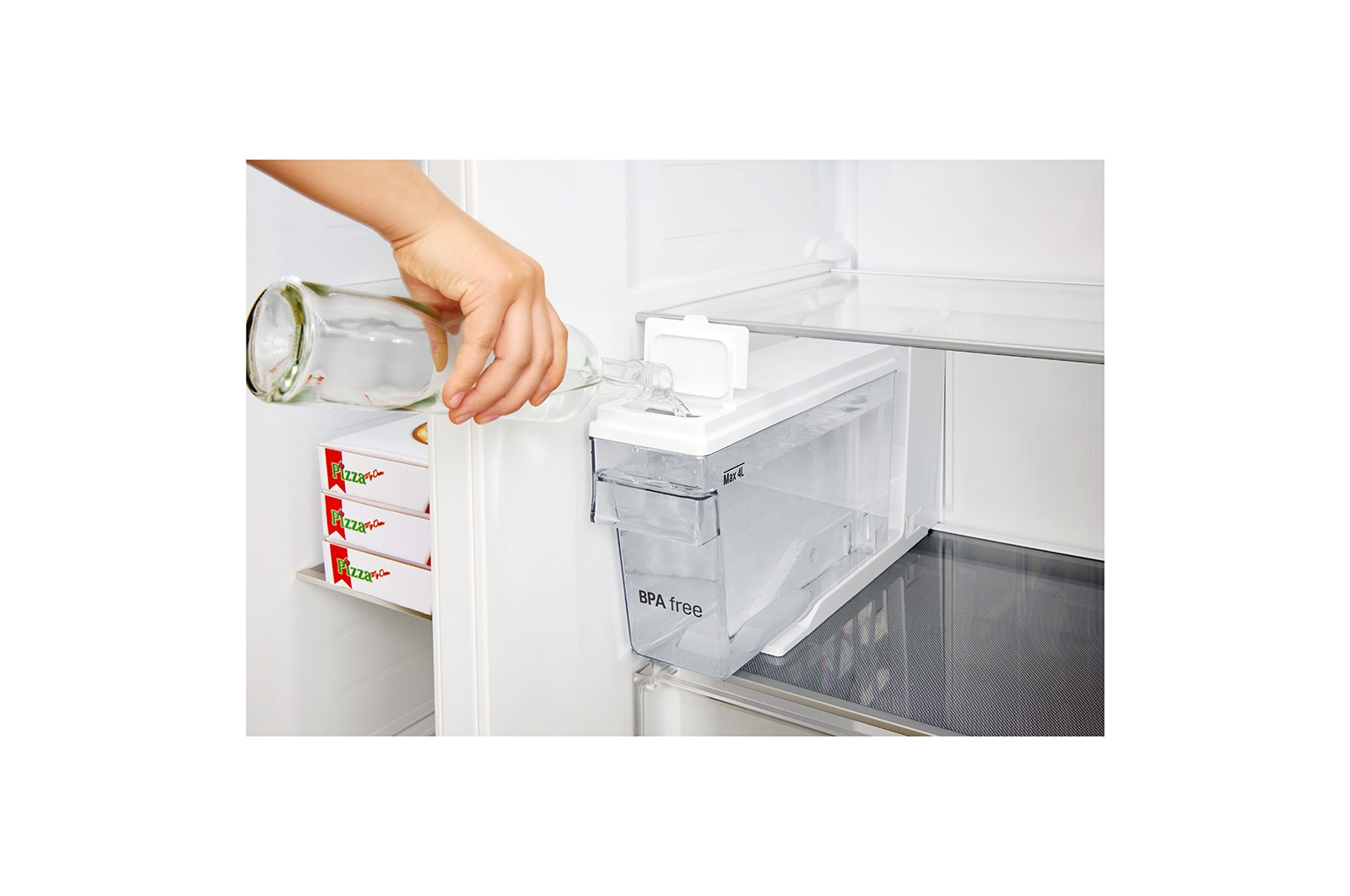 LG GSJ761PZBG side-by-side refrigerator Freestanding – image 6