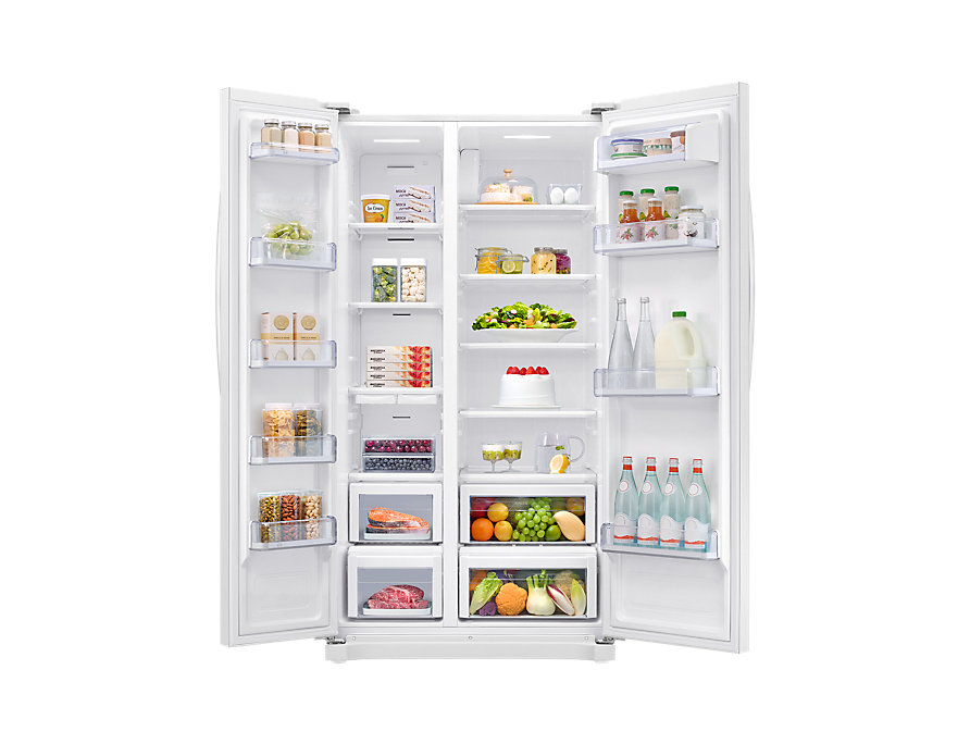 Samsung RS54N3003WW side-by-side refrigerator Freestanding – image 5