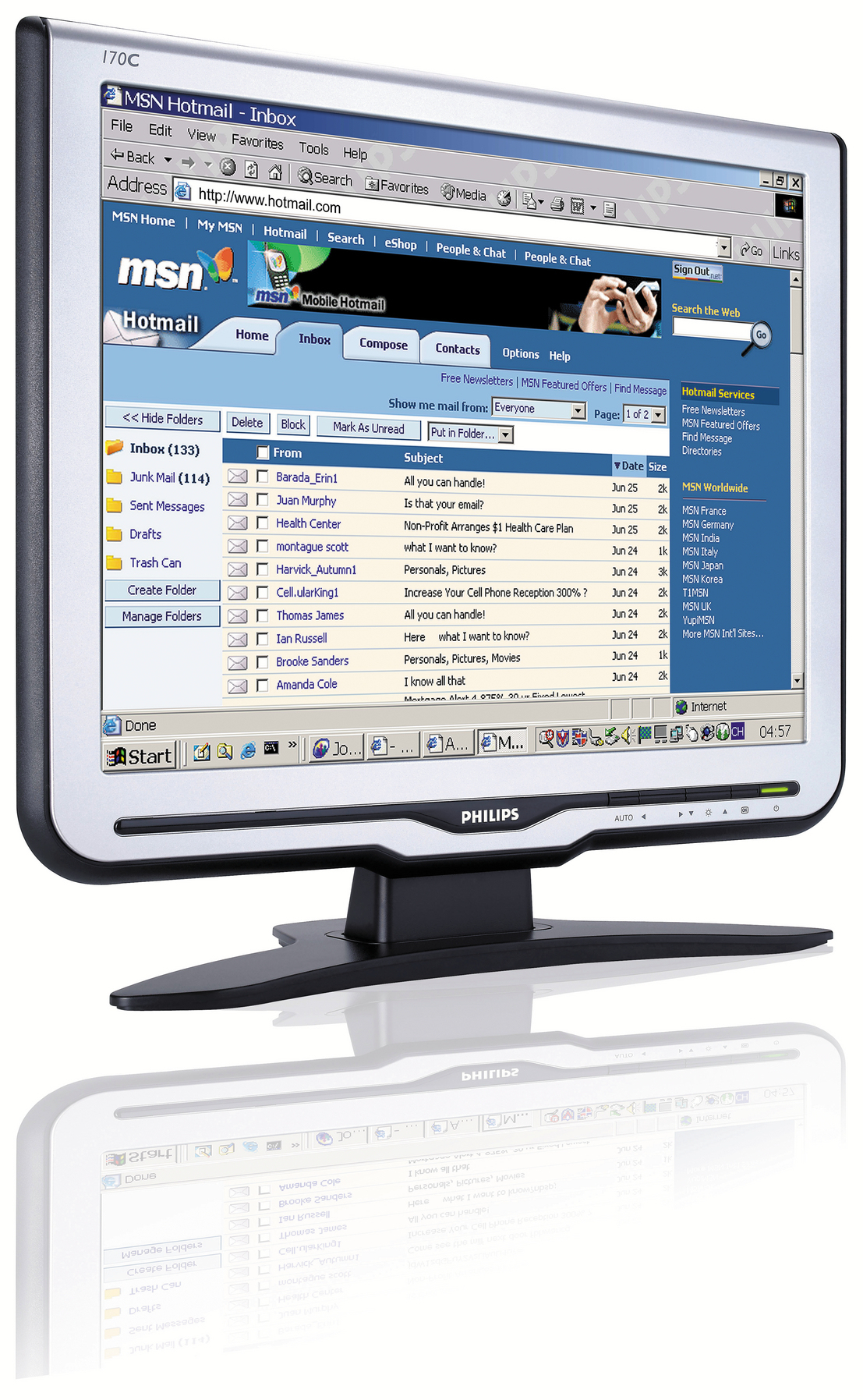 Philips 170C7FS/78 computer monitor