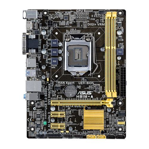 ASUS H81M-A Intel® H81 LGA 1150 (Socket H3) micro ATX