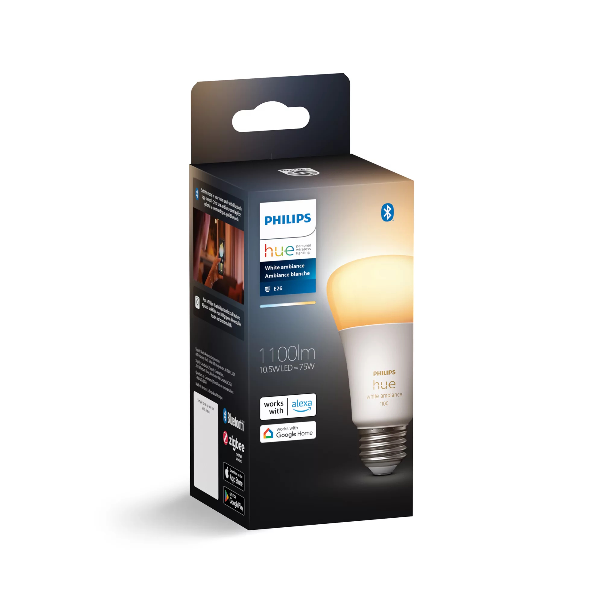 Philips by Signify Philips Hue White ambience 046677563240 smart lighting Smart bulb Bluetooth/Zigbee – image 3