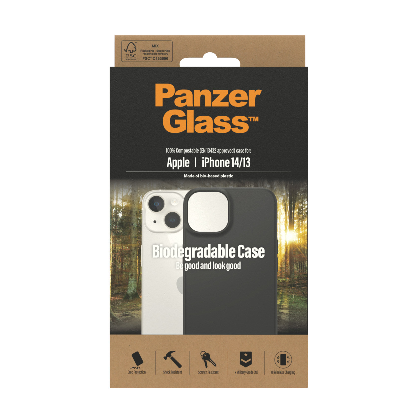 PanzerGlass® Biodegradable Case Black iPhone 14 | 13 – image 3