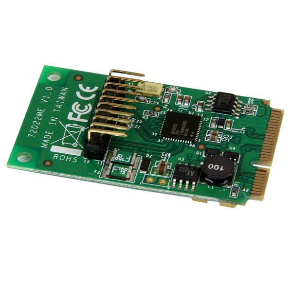 StarTech.com 2 Port Mini PCI Express SuperSpeed USB 3.0 Card Adapter – image 4