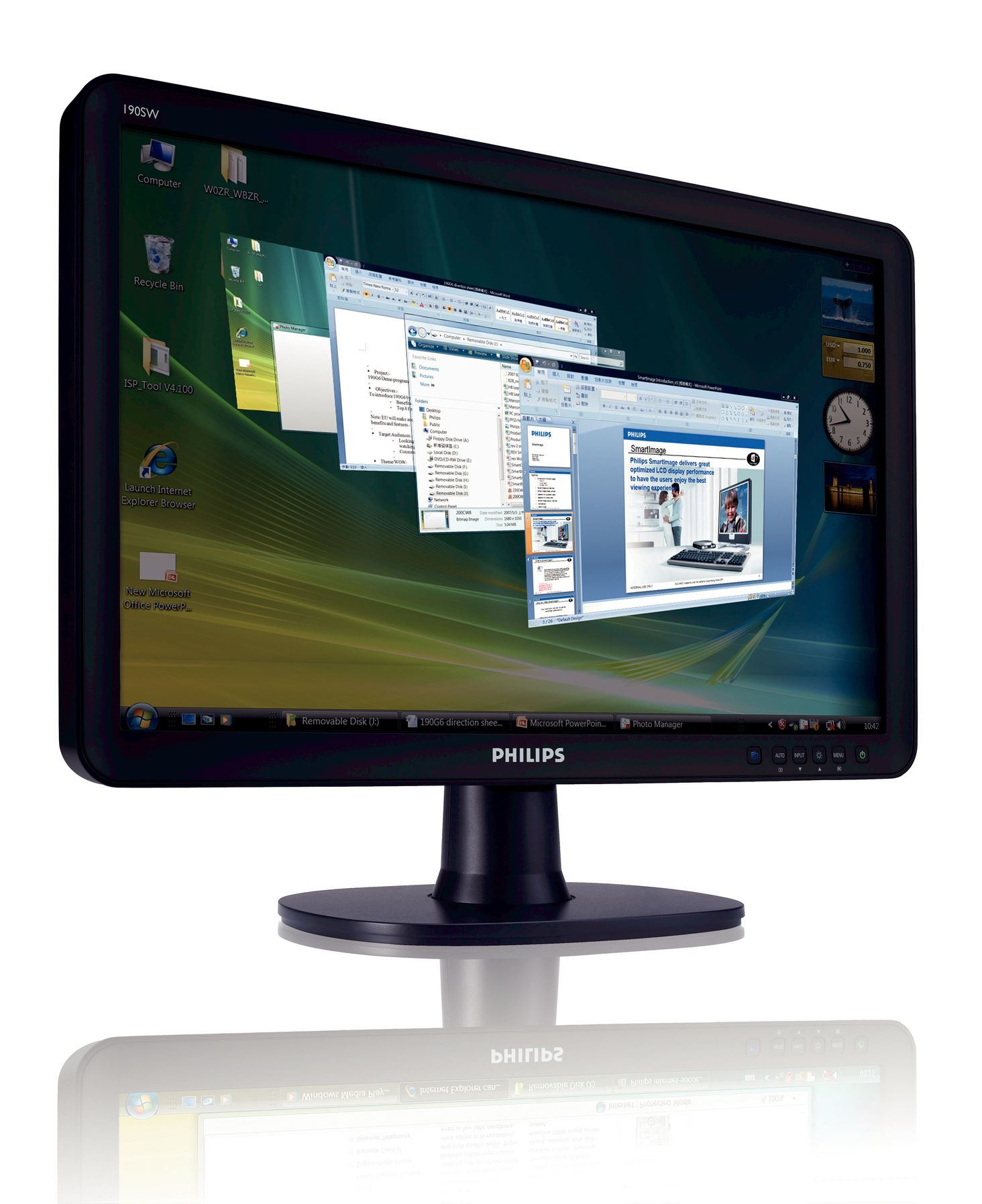 Philips 190SW8FB/27 computer monitor