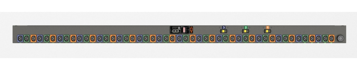 Vertiv Geist MNU3EHW1-48L138-3TL21A0A10-S-A power distribution unit (PDU) 48 AC outlet(s)