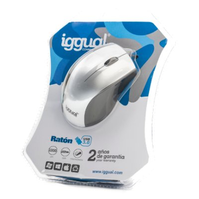 iggual PSI09209 mouse Office Right-hand USB Type-A Optical 1200 DPI – image 2