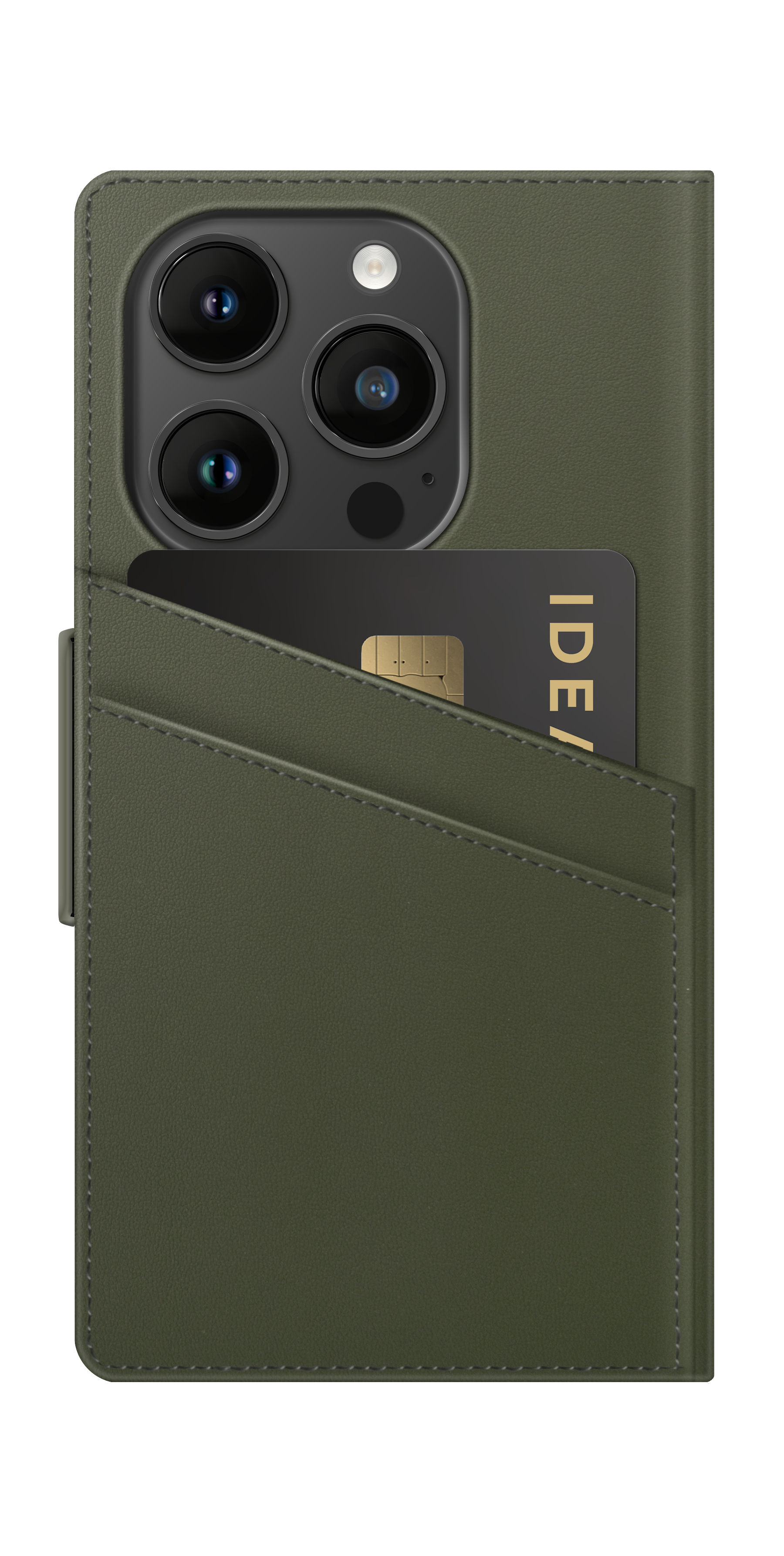 iDeal of Sweden Atelier Wallet iPhone 14PR Intense Khaki – image 2