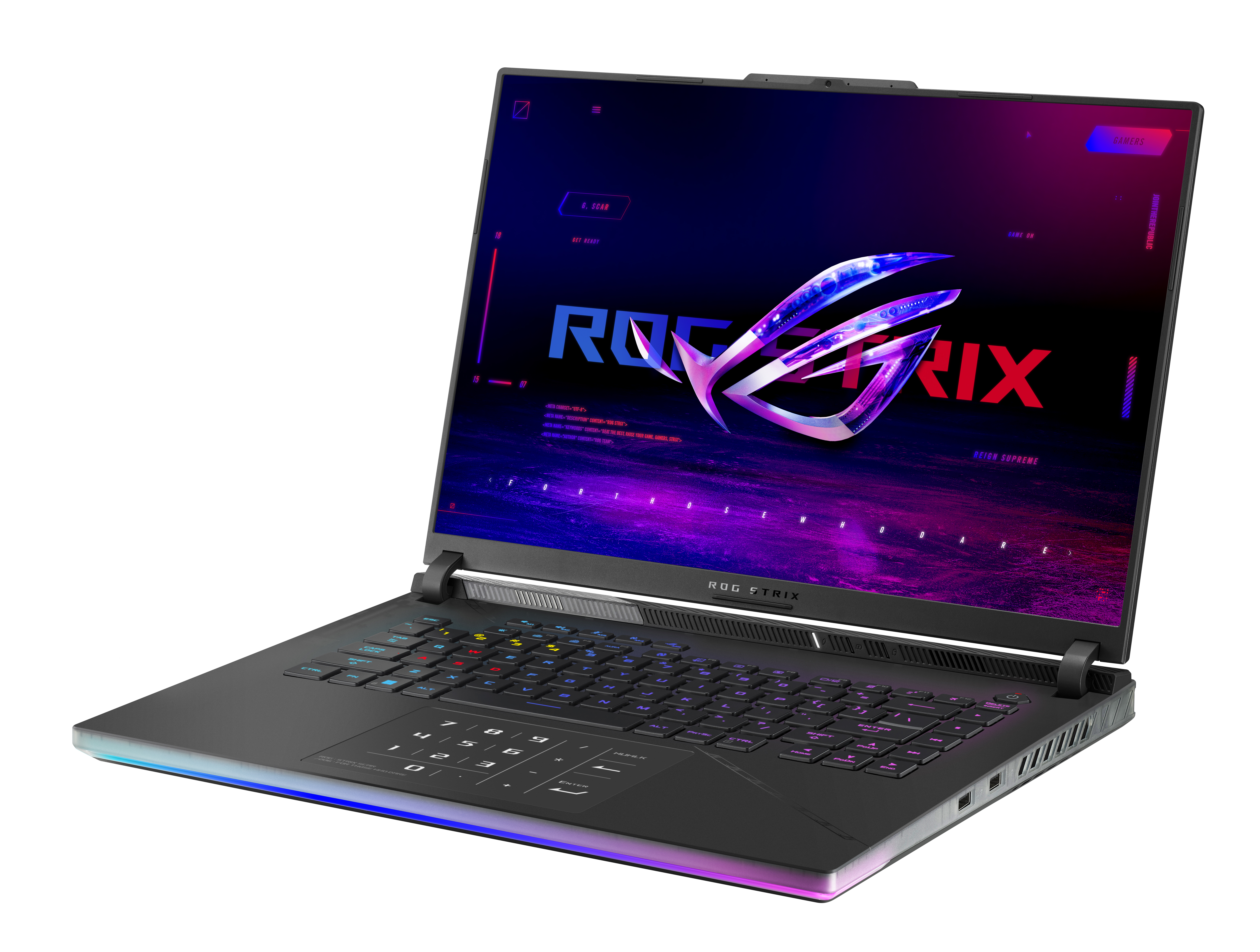 ASUS ROG Strix SCAR 16 G634JYR-RA026W — weergave 8