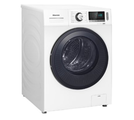 Hisense WDBL1014V washer dryer Freestanding Front-load Black, White – image 7