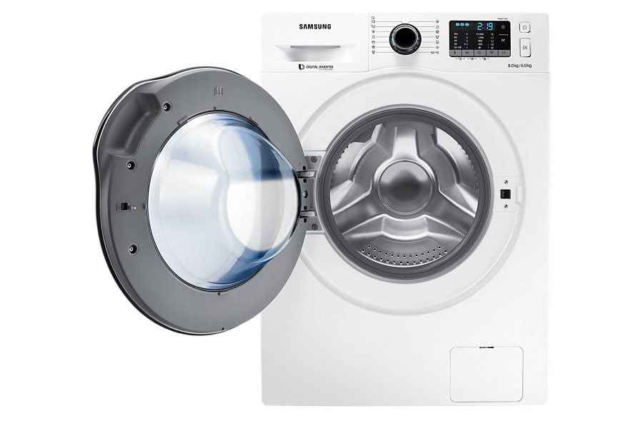 Samsung WD80J5420AW washer dryer Freestanding Front-load White – image 4