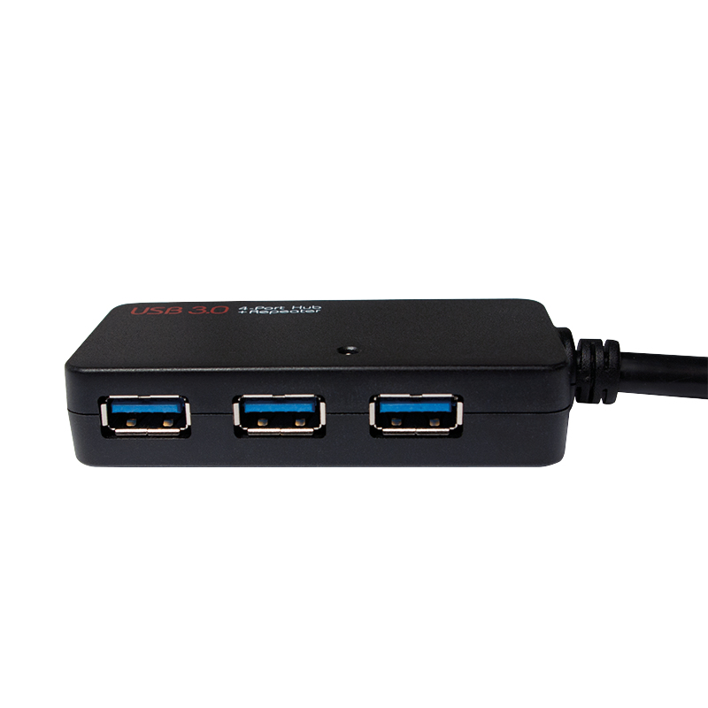 LogiLink UA0262 interface hub USB 3.2 Gen 1 (3.1 Gen 1) Type-A 5000 Mbit/s Black – image 4