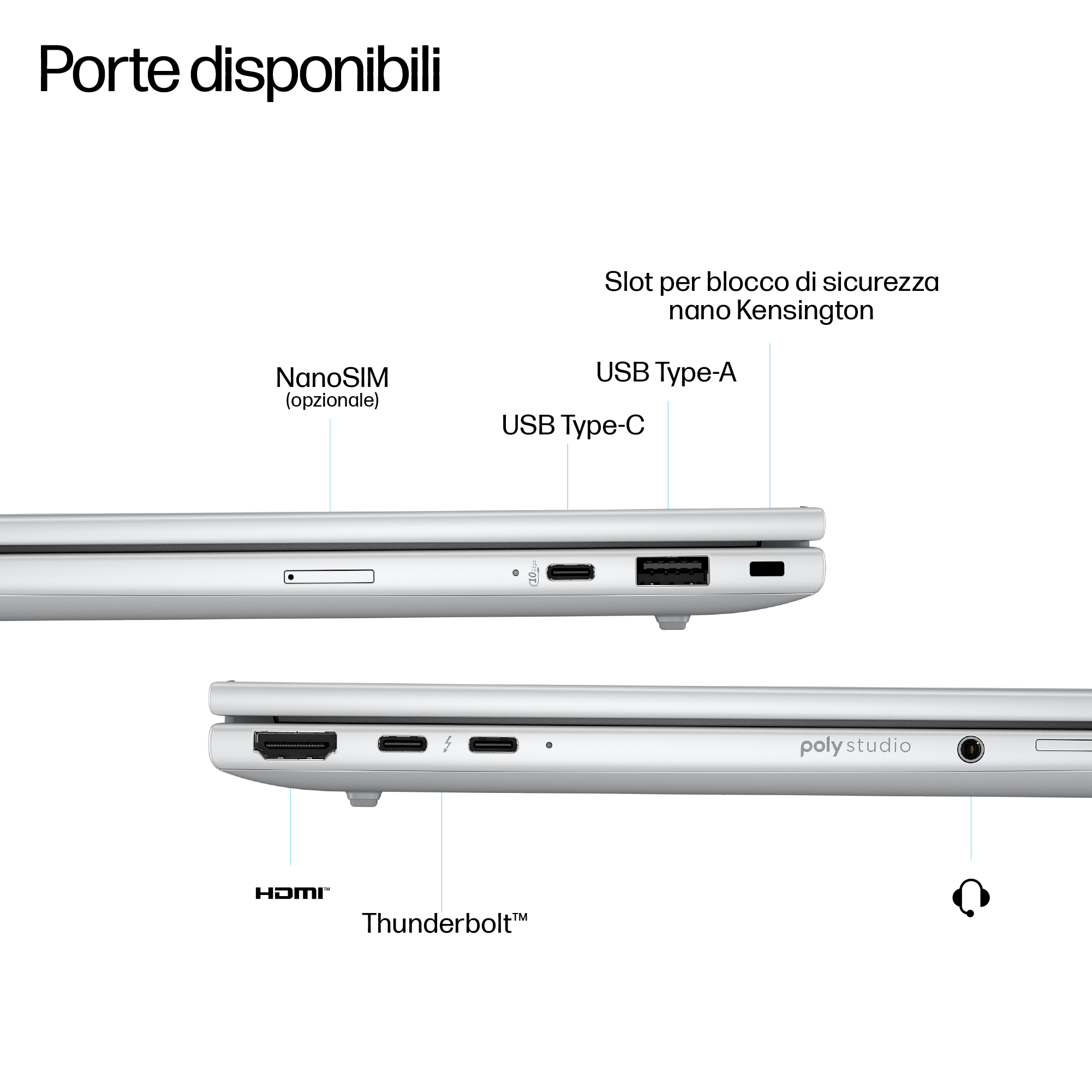 HP EliteBook 8 G1a 14 NGAI / 14'' AG WUXGA / 5MP IR / Ryzen AI 7 350 / 16GB / 512GB /Windows 11 Pro - Miniatura 4