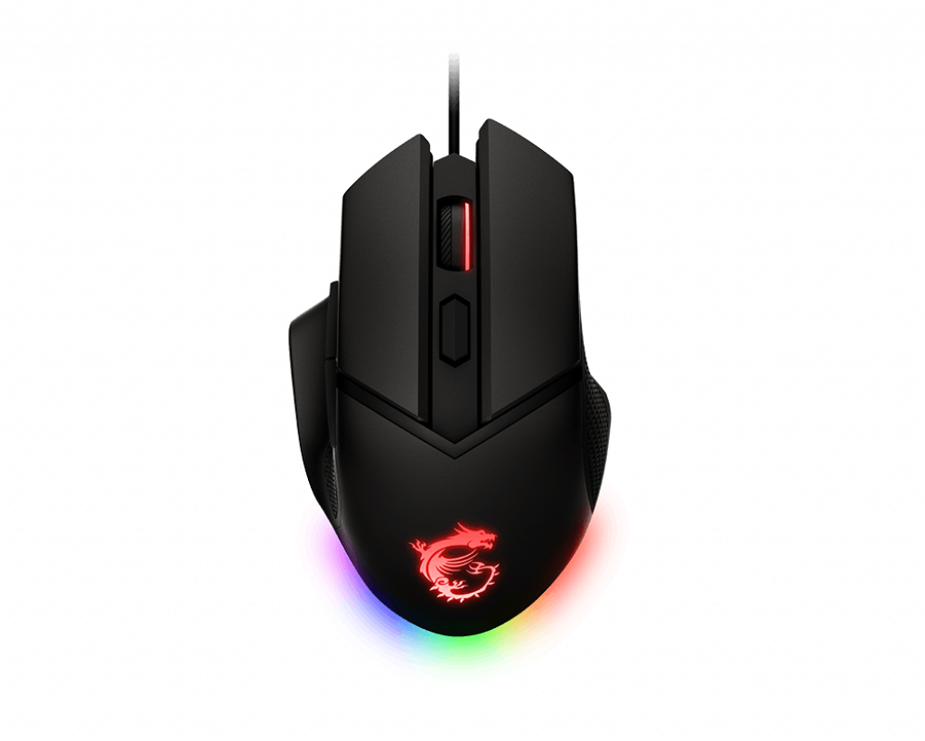 MSI CLUTCH GM20 ELITE Optical Gaming Mouse '6400 DPI Optical Sensor, 6 Programmable button, Dual-Zone RGB, Ergonomic design, OMRON Switch with 20+ Million Click – image 2