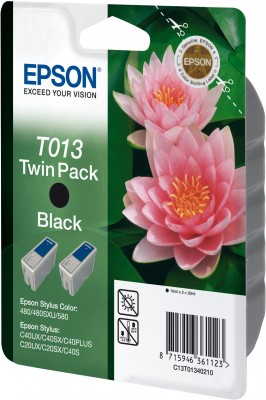 Epson Twinpack Black T013