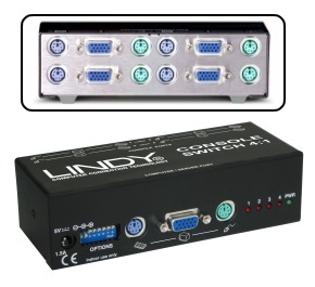 Lindy Console Switch 4 to 1