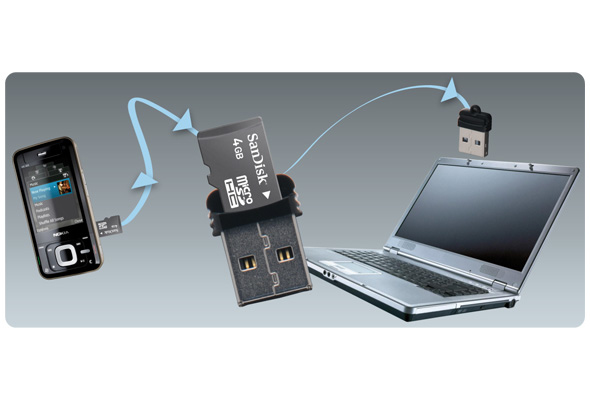 Cellularline MicroSD Reader – image 2