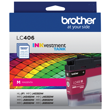 Brother LC406MS ink cartridge 1 pc(s) Original Standard Yield Magenta – image 2