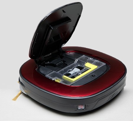 LG VR7426RR robot vacuum Black, Red – image 4