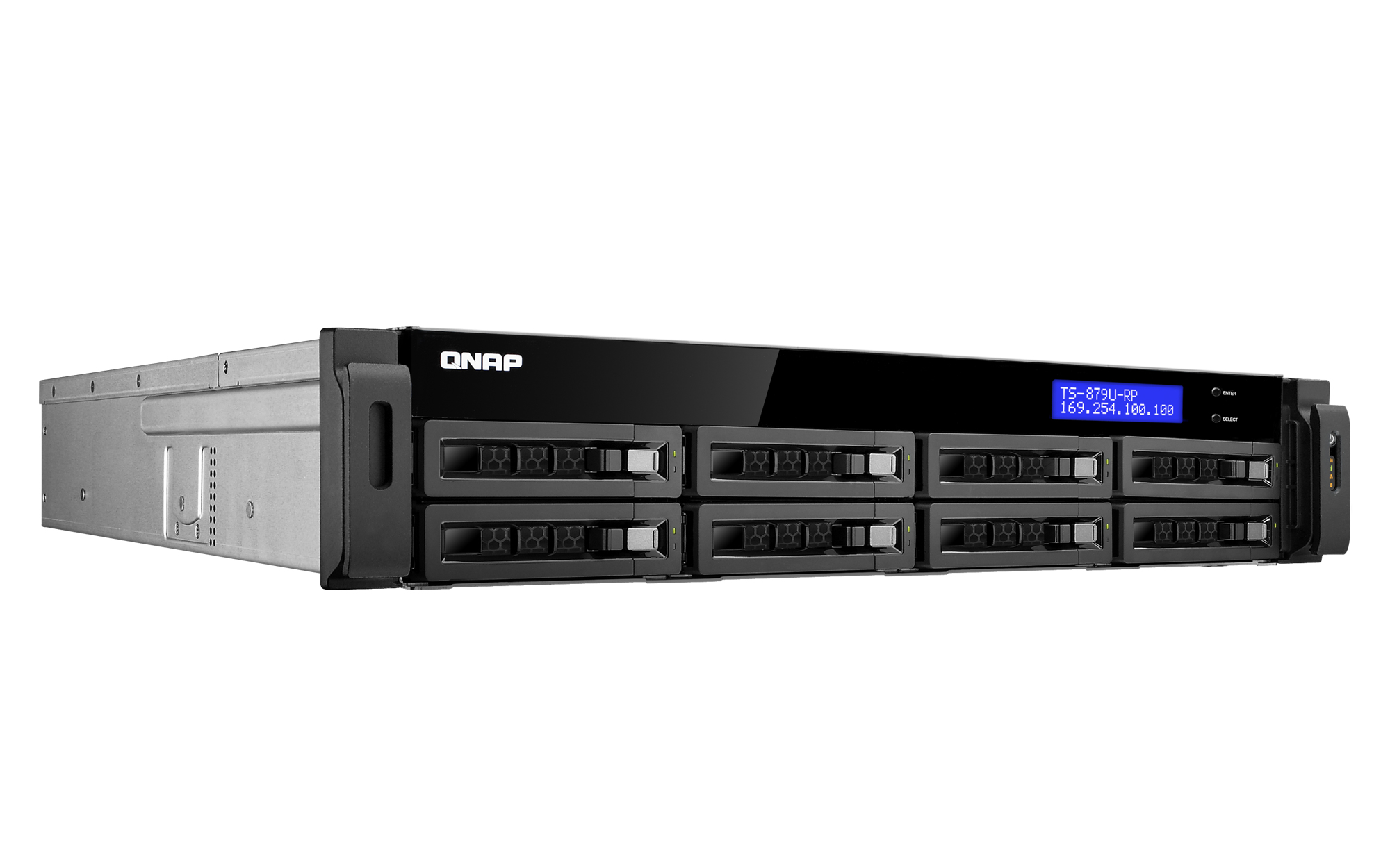 QNAP TS-879U NAS Rack (2U) Intel® Core™ i3 i3-3220 – image 4