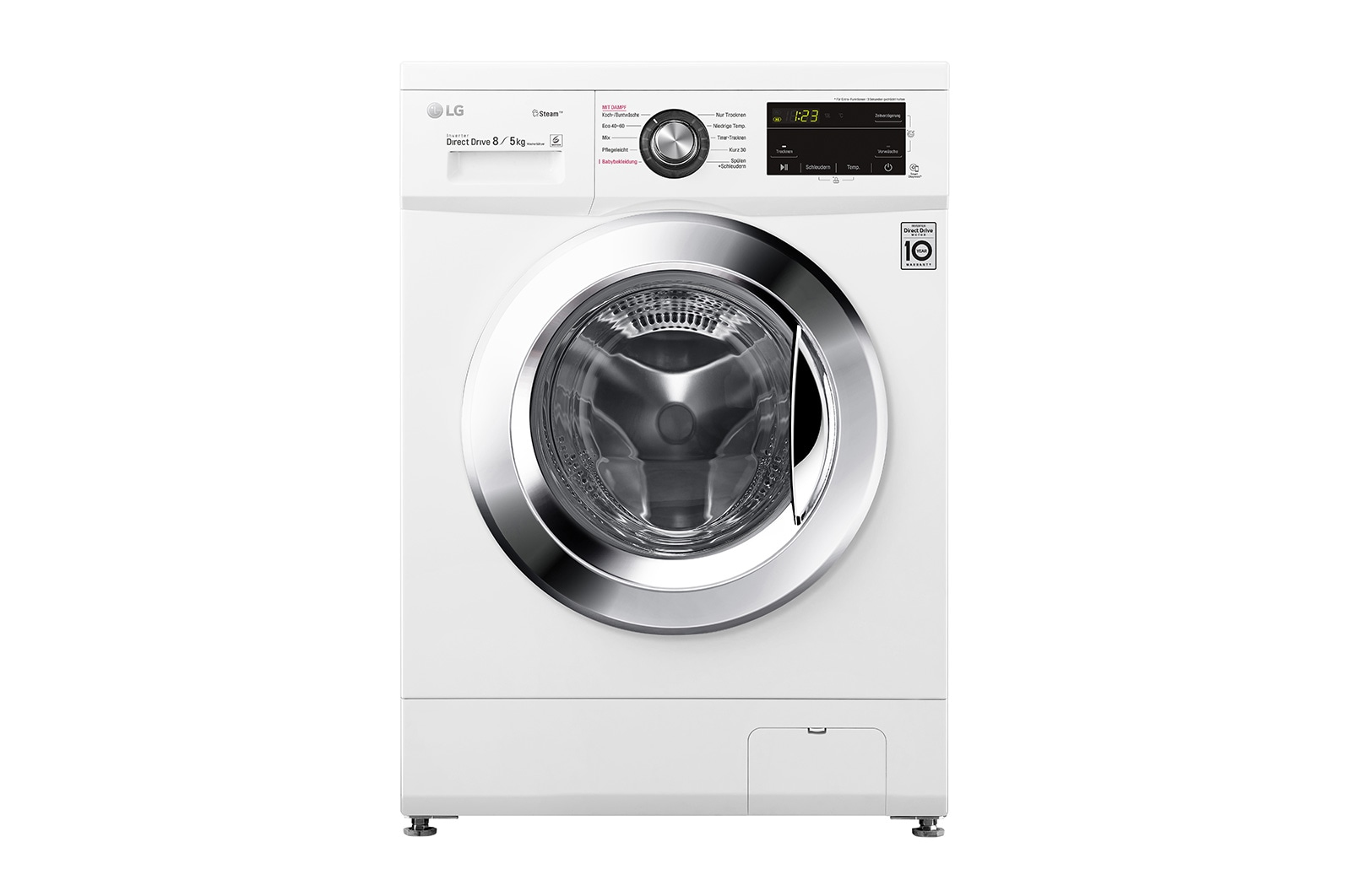 LG F14G6TDM2NE washer dryer Freestanding Front-load White – image 1