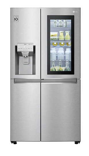 LG GSX970NEAE side-by-side refrigerator Freestanding