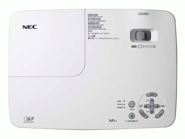 NEC NP61 data projector 3000 ANSI lumens DLP XGA (1024x768) – image 4