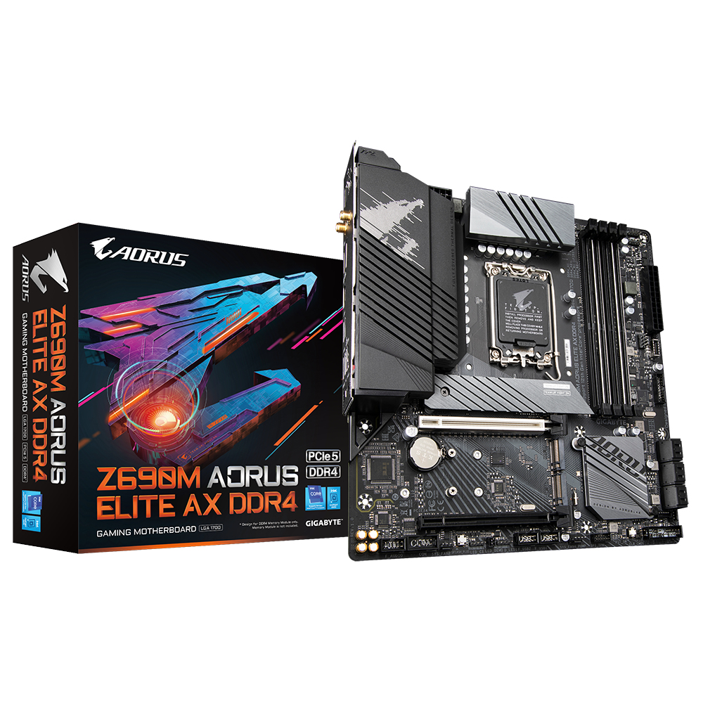 GIGABYTE Z690M AORUS ELITE AX DDR4 (rev. 1.x) – image 1