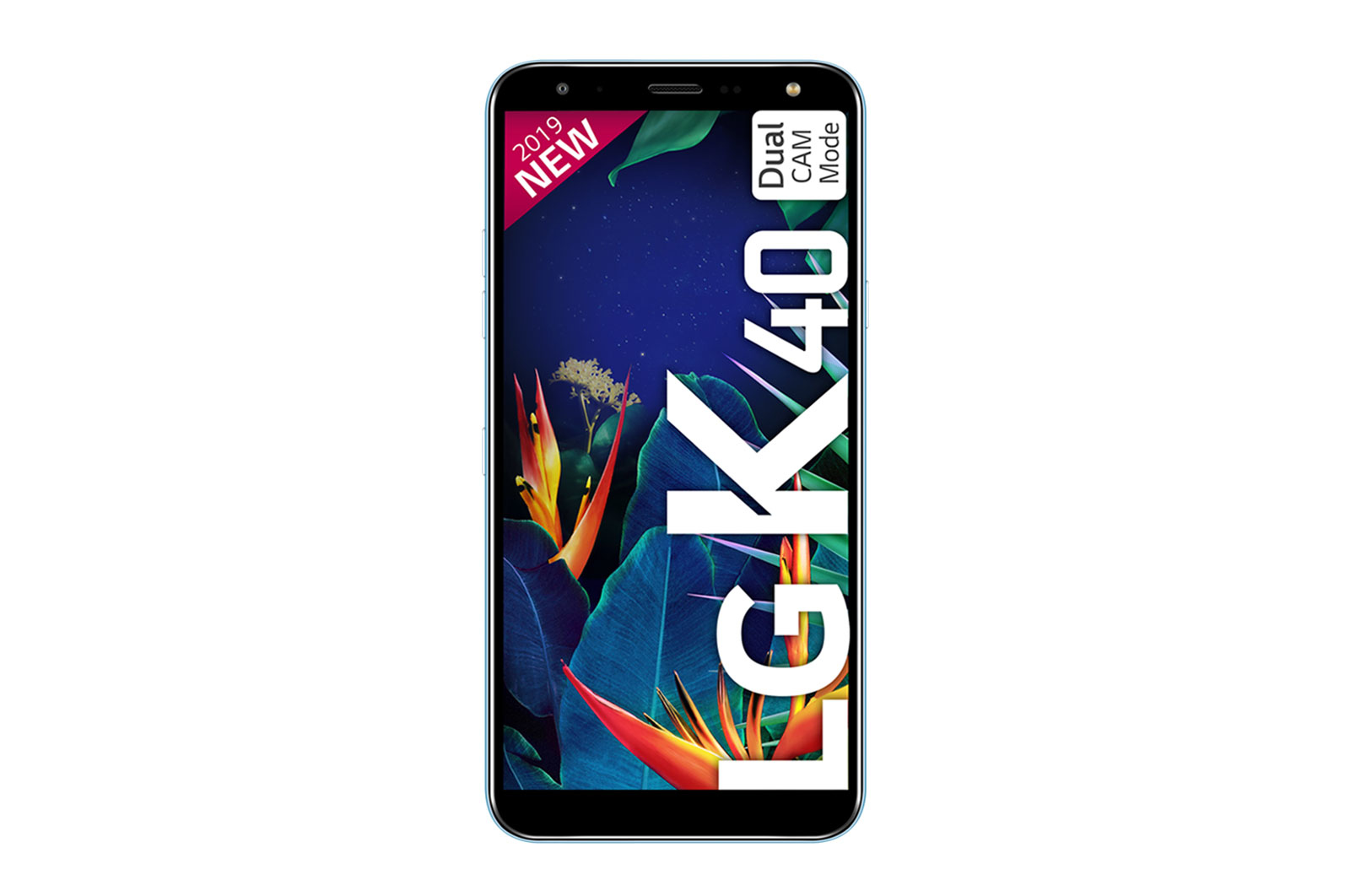 LG LMX420EMW 14.5 cm (5.7") Dual SIM Android 8.1 4G Micro-USB 3 GB 32 GB 3000 mAh Blue
