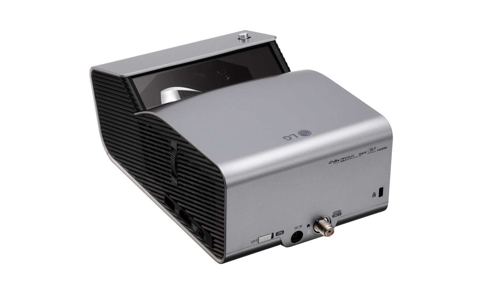 LG PH450U data projector Short throw projector 450 ANSI lumens DLP WXGA (1280x720) 3D Black, Silver – image 4
