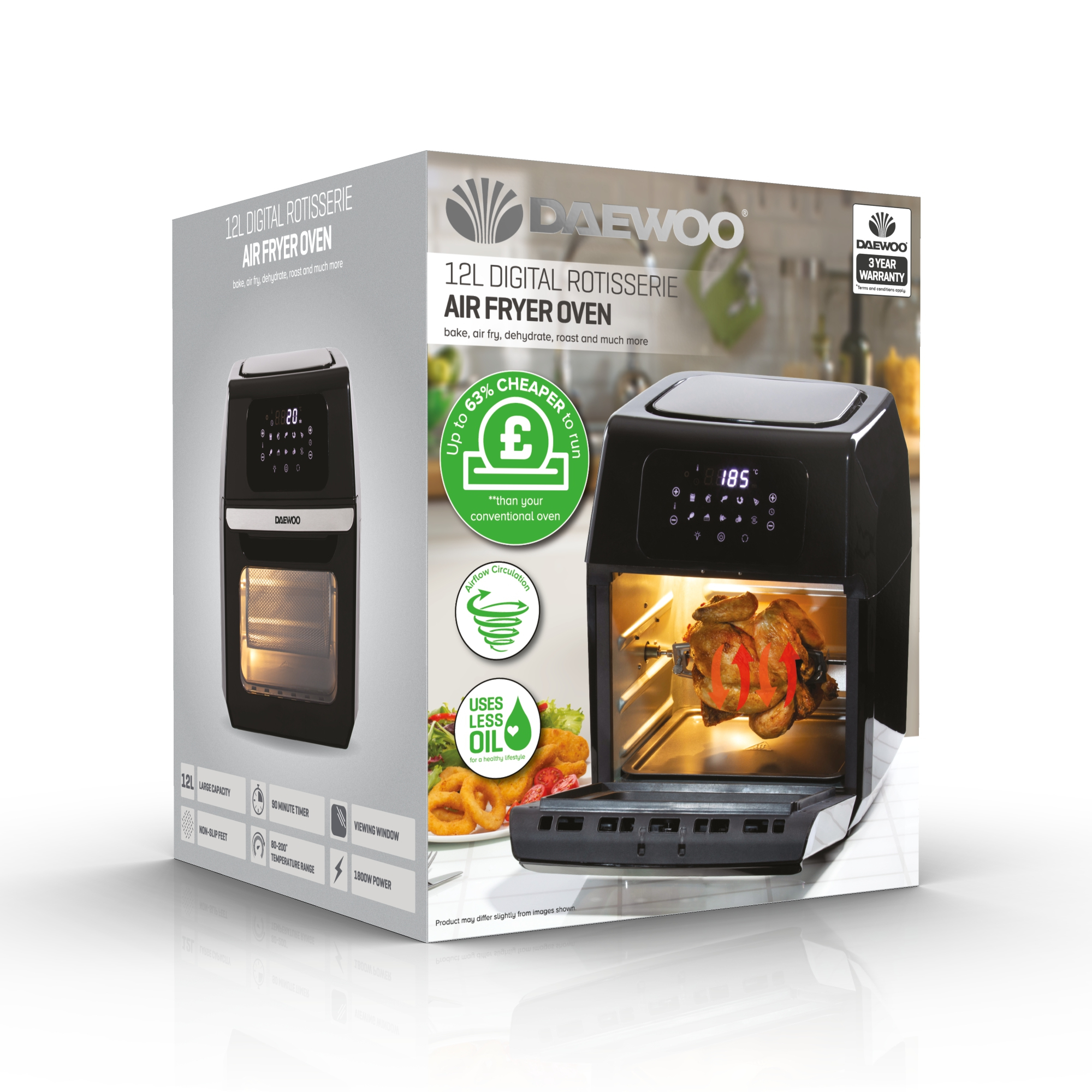 Daewoo SDA1551GE fryer Single