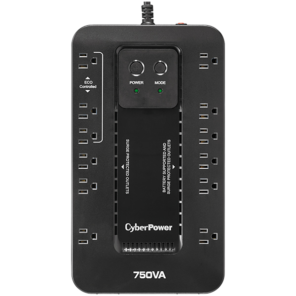 CyberPower EC750G uninterruptible power supply (UPS) Standby (Offline) 0.75 kVA – image 2