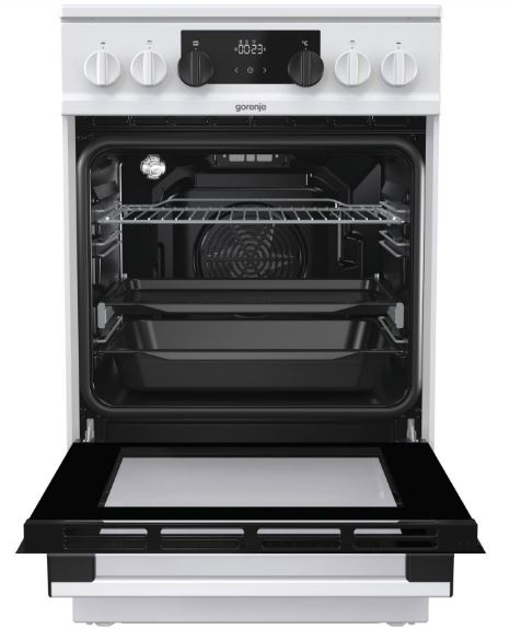 Gorenje EC5351WA cooker Freestanding cooker Electric Ceramic hob White – image 2