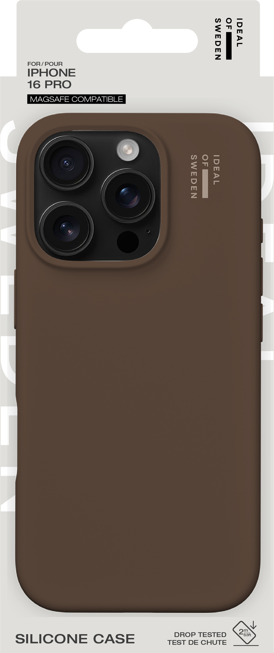 iDeal of Sweden Silicone Case MagSafe iPhone 16 Pro Mocha Mousse – image 5