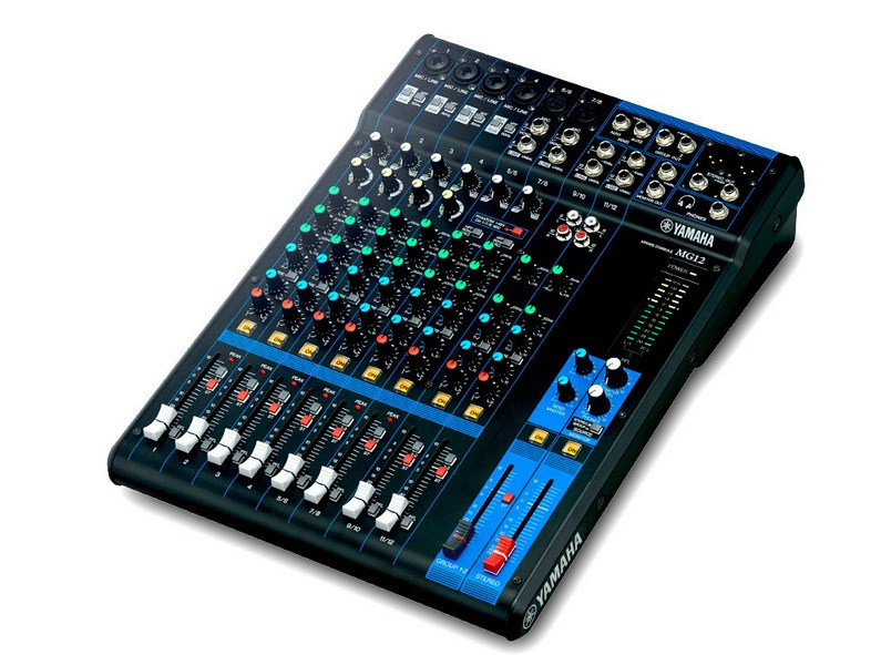 Yamaha MG12 audio mixer 12 channels – image 1