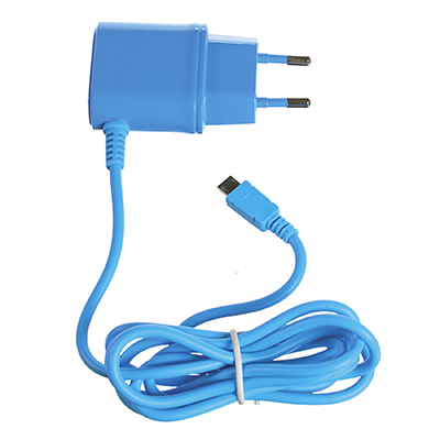 Celly TCMICROLB mobile device charger Mobile phone Blue AC Indoor – image 1
