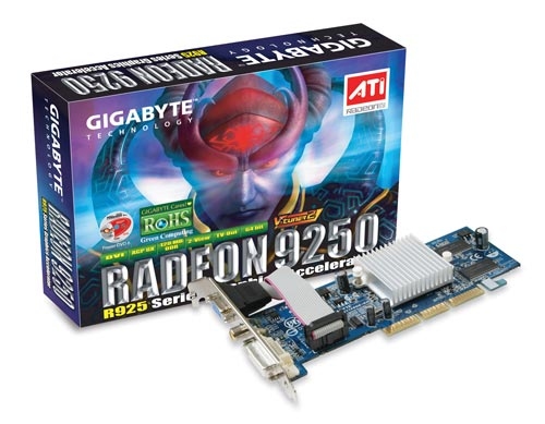 GIGABYTE Radeon 9250 128MB DDR