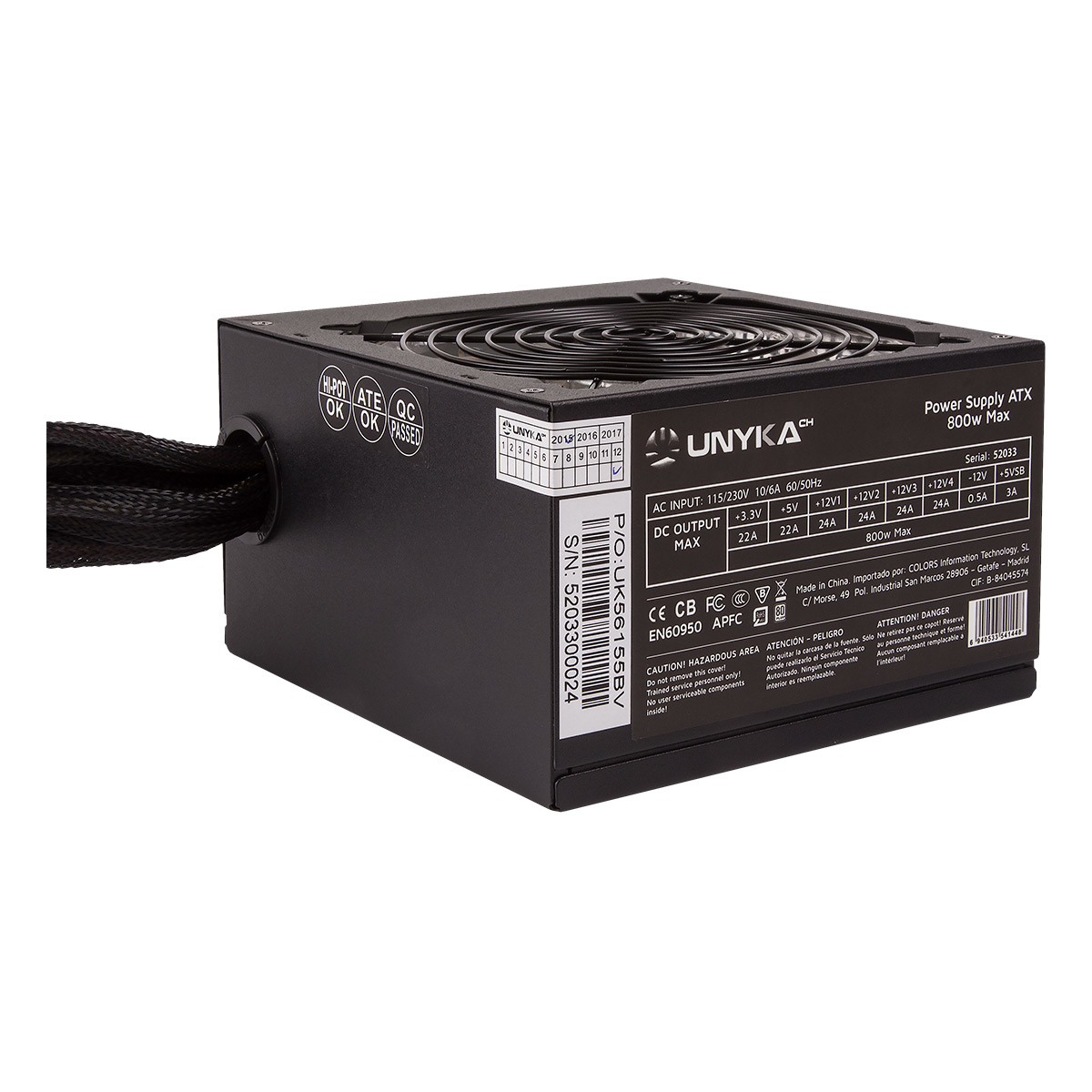 UNYKAch ATX 800W Gaming – image 4