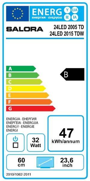 Salora 24LED2015TDW TV – image 7