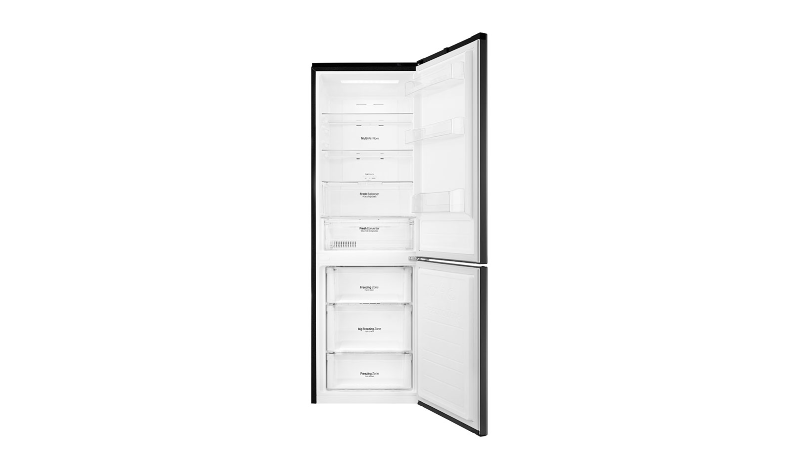 LG GBB59WBMZS fridge-freezer Freestanding – image 2